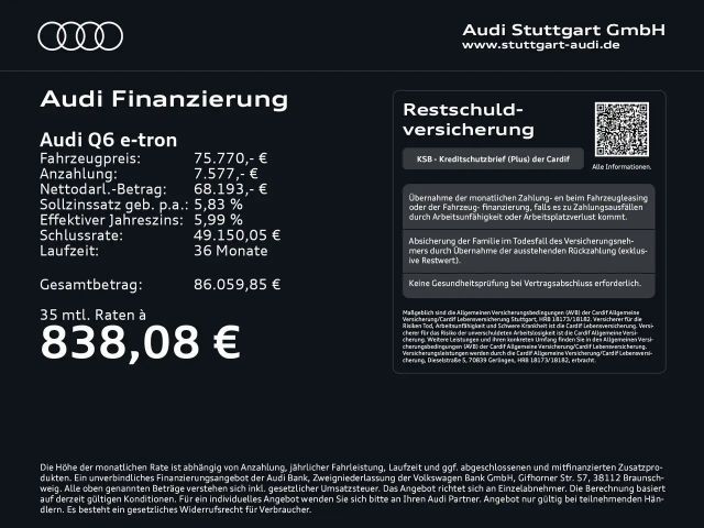 Audi Q6 e-tron