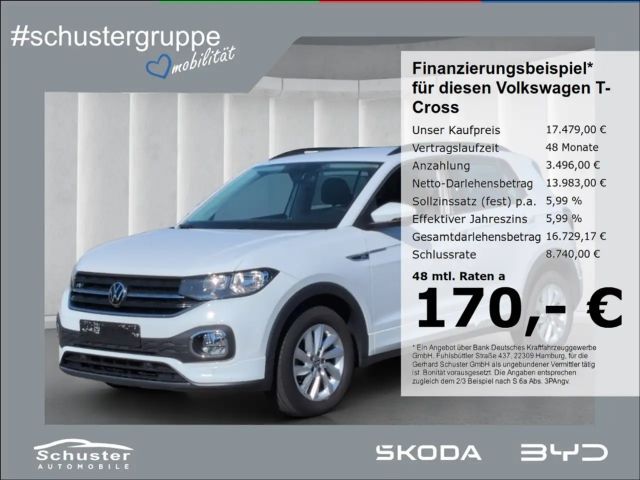 Volkswagen T-Cross R-LINE-Ext 1.0TSI*ACC SHZ PDCv+h AppConn 2022 Benzine