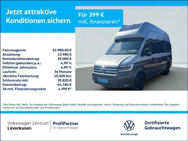 Volkswagen Crafter Grand California 600 MARKISE SOLAR PA 2023 Diesel