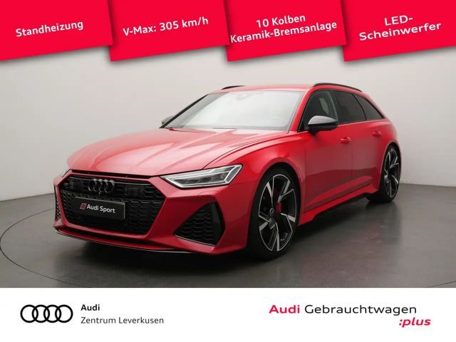 Audi RS6 305KM/H RAUTE KERAMIK LUFT 360° B&O ACC 2022 Benzine