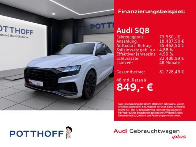 Audi SQ8 Q STDHZG MATRIX NAVI B&O HuD VIRTUAL 2023 Benzine