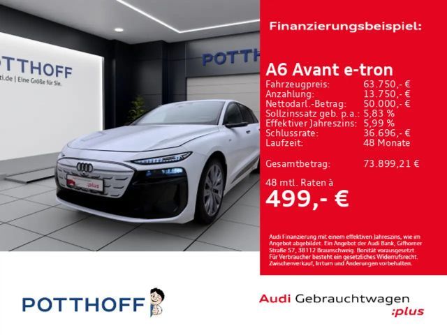 Audi A6 e-tron S LINE AHK LM21 B&O KAMERA 2025 Elektrisch