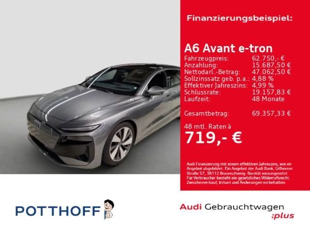 Audi A6 e-tron PANO AHK KAMERA B&O LM20 2025 Elektrisch