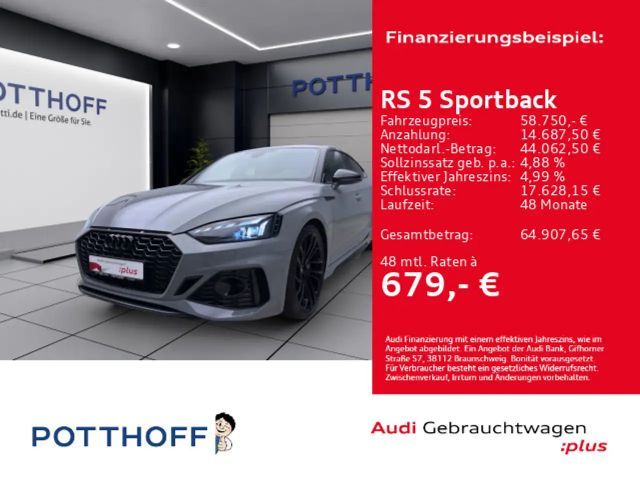 Audi RS5 RS5 Sportback Q KERAMIK MATRIX NAVI B&O HuD 2022 Benzine