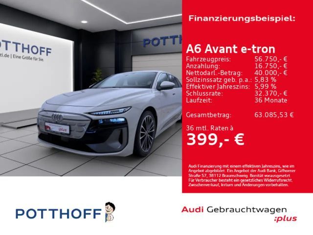Audi A6 e-tron S LINE AHK 360° VIRTUAL SITZHZG 2026 Elektrisch