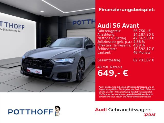 Audi S6 Q PANO HD-MATRIX NAVI B&O SITZHZG 2024 Diesel