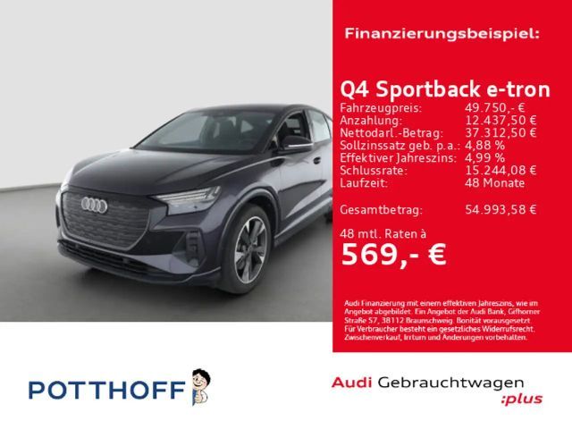 Audi Q4 e-tron Q4 Sportback 45 e-tron ADVANCED NAVI+ AHK SITZHZ 2026 Elektrisch
