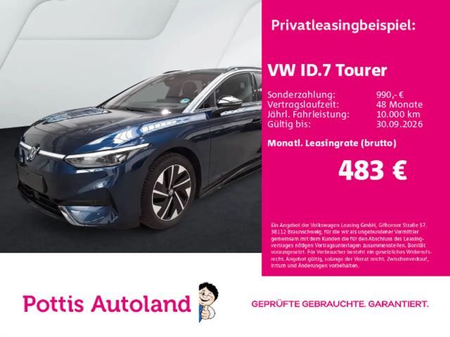 Volkswagen ID.7 PRO AHK NAVI IQ.LIGHT KAMERA 2025 Elektrisch