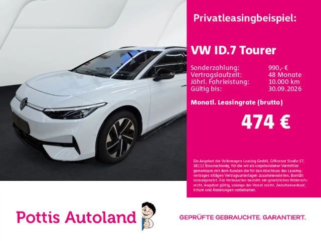 Volkswagen ID.7 PRO AHK NAVI KAMERA SITZHZG PDC 2025 Elektrisch