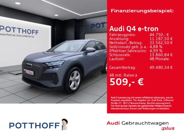Audi Q4 e-tron 45 AHK MATRIX NAVI SONOS HuD 2025 Elektrisch