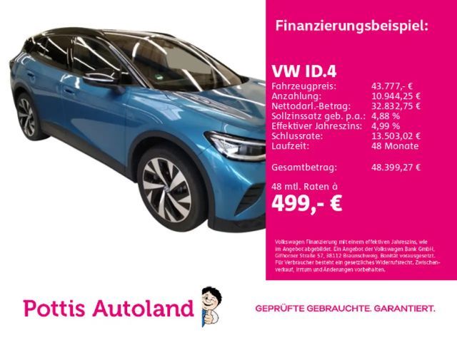 Volkswagen ID.4 PRO AHK NAVI KAMERA SITZHZG 2025 Elektrisch