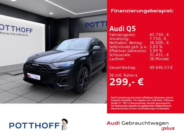 Audi Q5 40 TDI Q S LINE PANO AHK NAVI B&O KAMERA 2024 Diesel