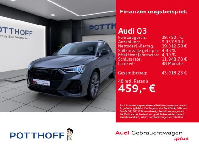 Audi Q3 35 TFSI S LINE PANO AHK NAVI KAMERA 2025 Benzine