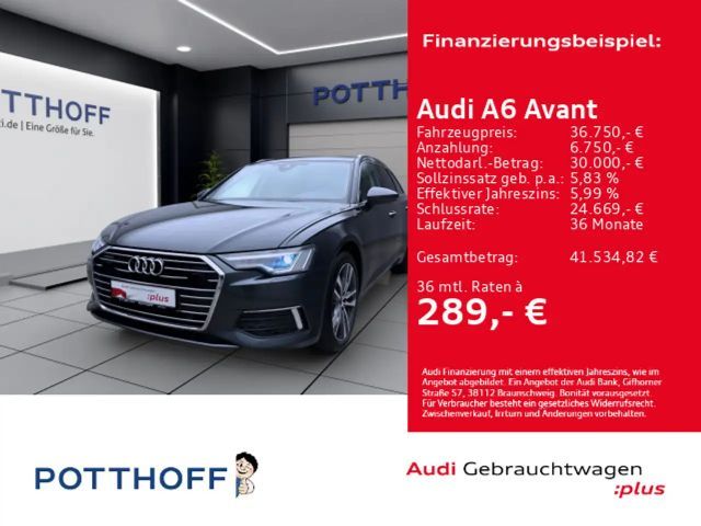 Audi A6 50 TFSIe Q DESIGN PANO KAMERA NAVI+ B&O 2023 Hybride / Benzine
