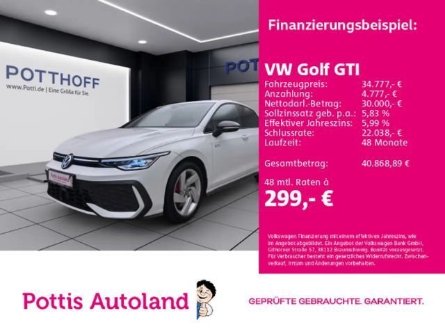 Volkswagen Golf GTI LED+ KAMERA NAVI HuD SITZHZG 2025 Benzine
