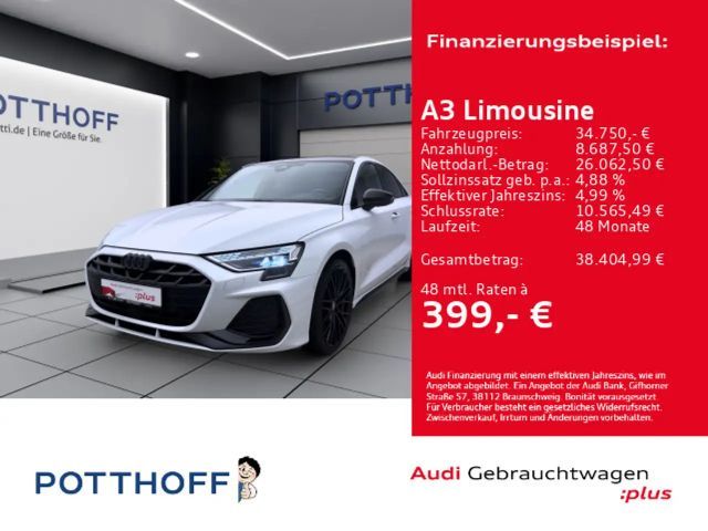 Audi A3 35 TFSI S LINE NAVI+ MATRIX HuD KAM 2024 Benzine