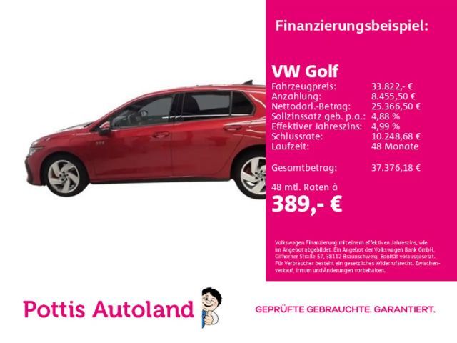 Volkswagen Golf 1.5 TSI eHybrid DSG GTE AHK KAMERA NAVI PDC 2025 Hybride / Benzine