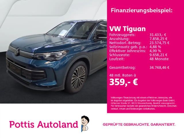 Volkswagen Tiguan 1.5 eTSI DSG GOAL NAVI AHK KAMERA KLIMA 2025 Benzine