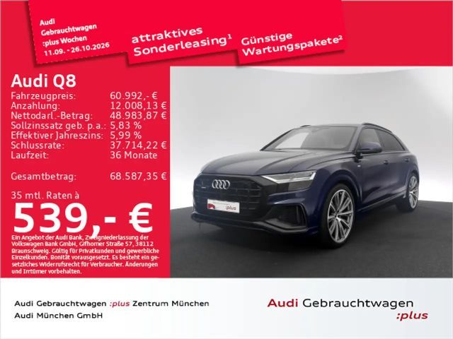 Audi Q8 55 TFSI qu. S line Pano/HuD/B&O/23"Zoll/ACC+ 2022 Benzine