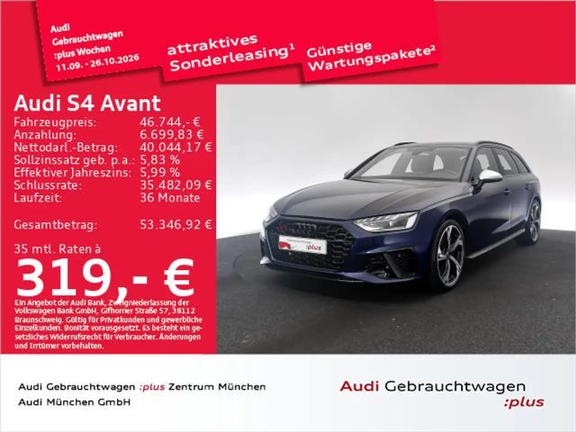 Audi S4 qu. tiptr. AHK/Navi+ 2024 Diesel