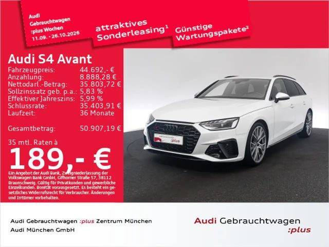 Audi S4 TDI Competition StdHzg/AHK/Navi+ 2024 Diesel