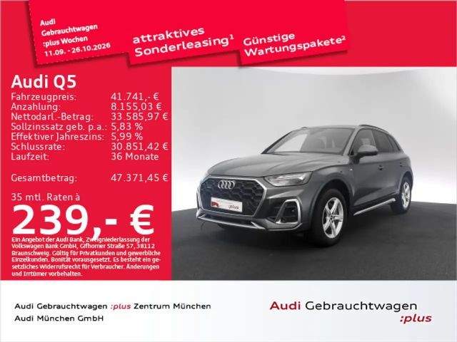 Audi Q5 40 TDI qu. S tronic 2x S line AHK/ACC/Navi+ 2024 Diesel