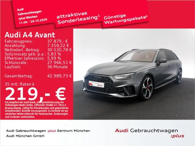 Audi A4 40 TFSI S tronic S line Competition+ Pa 2024 Benzine