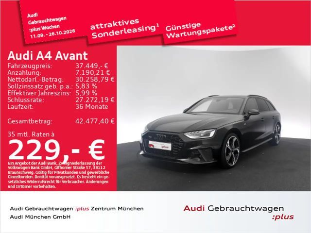 Audi A4 40 TFSI qu. S tronic 2x S line Navi+/Ma 2024 Benzine