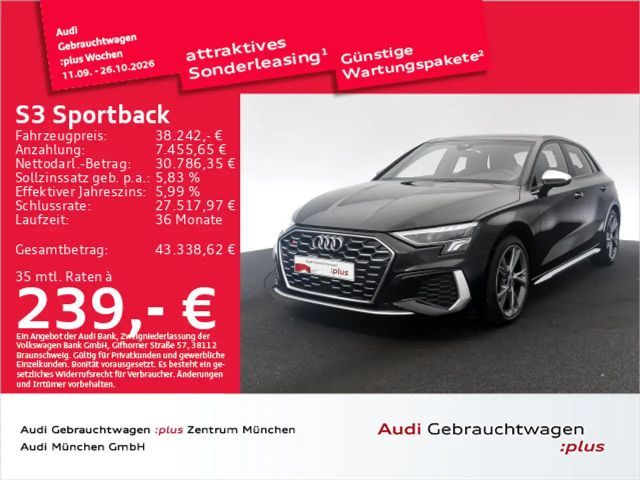 Audi S3 TFSI S tronic Navi+/Kamera/ACC 2024 Benzine