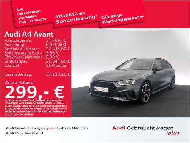 Audi A4 40 TFSI S tronic S line Competition+ AH 2023 Benzine