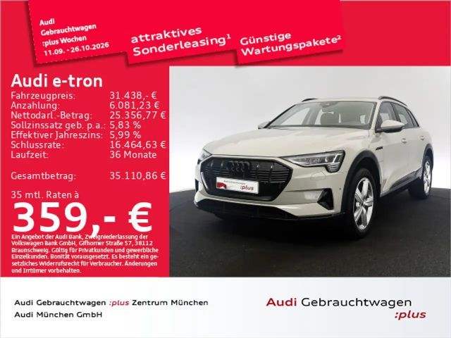 Audi e-tron 55 qu. advanced Matrix/AHK/Kamera/ACC 2021 Elektrisch