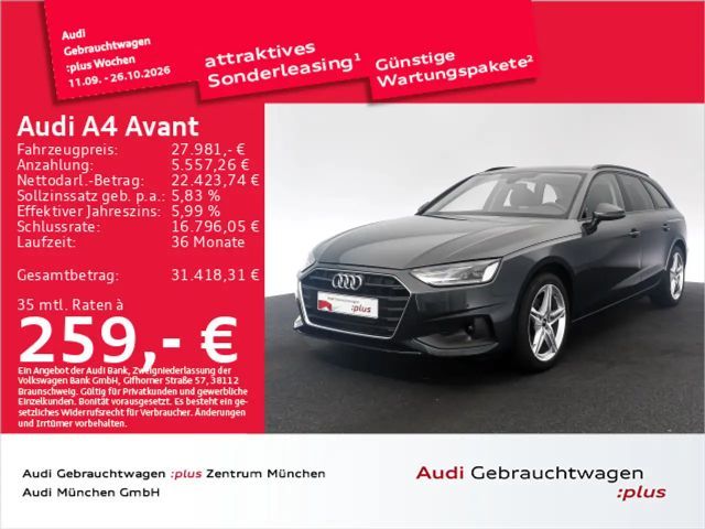 Audi A4 35 TFSI S tronic Navi+ 2023 Benzine