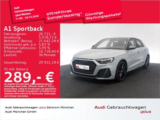 Audi A1 40 TFSI S tronic S line Competition 2022 Benzine