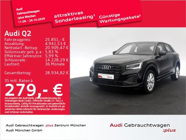 Audi Q2 35 TDI qu. S tronic advanced ACC/Navi+/Leder 2022 Diesel