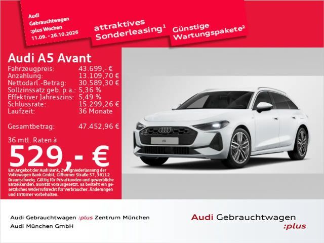Audi A5 e-hybrid qu. S tronic Kamera/Navi+ 2026 Hybride / Benzine