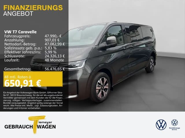 Volkswagen T7 Caravelle T7  Caravelle 2.0 TDI LR STYLE UPE76 MATRIX KAME 2026 Diesel