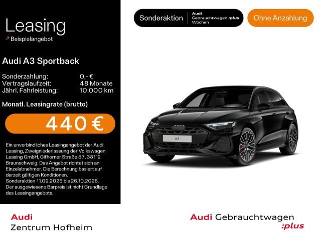 Audi A3 40 TFSI qu 2x S line S tro*Pano*Sta 2025 Benzine