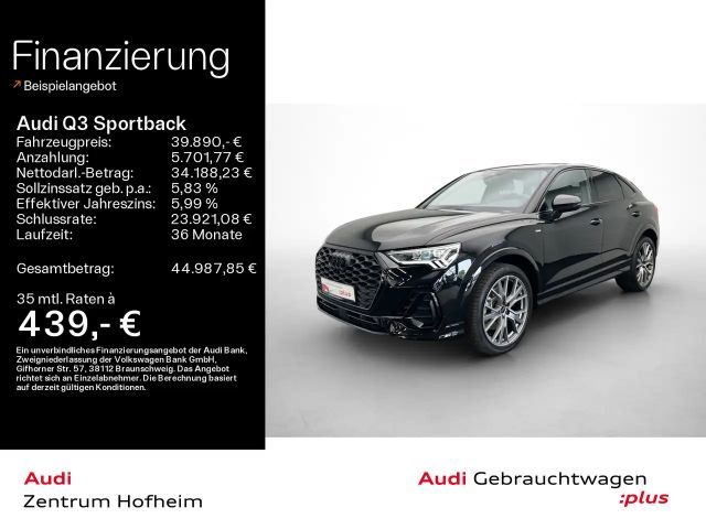 Audi Q3 40 TFSI qu 2x S line S tro*Pano*LED 2023 Benzine