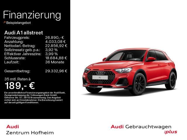 Audi A1 30 TFSI S line S tro*Sonos*LED*Virt 2026 Benzine
