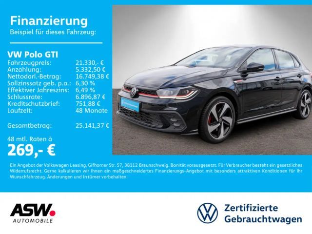 Volkswagen Polo GTI 2.0 TSI DSG MATRIX Navi KLIMA SHZ RFK 2022 Benzine