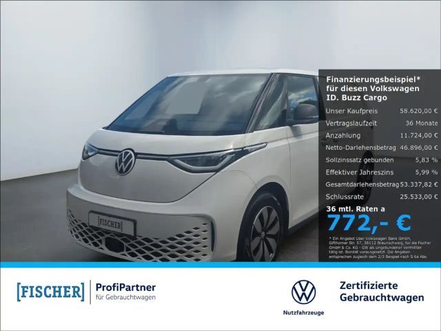 Volkswagen ID. Buzz Cargo Pro 84 kWh LED SHZ Rear View ACC App-Connect 2026 Elektrisch