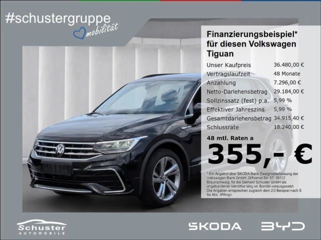 Volkswagen Tiguan R-LINE TDI*DSG 360°Kam Panodach ACC 4xSHZ 2024 Diesel