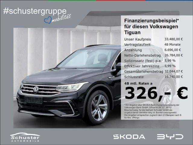 Volkswagen Tiguan R-LINE 1.5TSI*DSG Panodach ACC R-Kam Navi 2024 Benzine