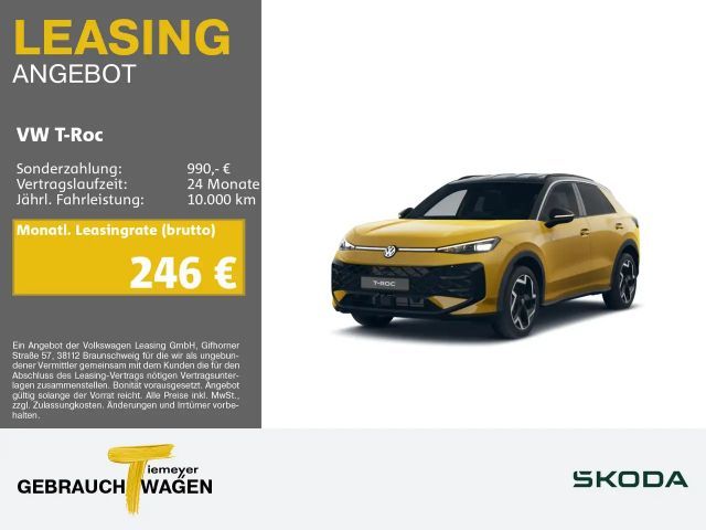 Volkswagen T-Roc 1.5 eTSI R-LINE MATRIX 360° HuD 2025 Benzine