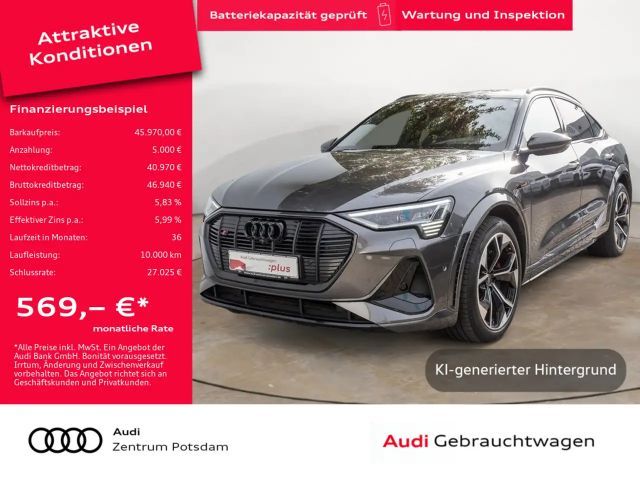 Audi e-tron S Sportback quattro MATRIX PANO ACC AH 2022 Elektrisch