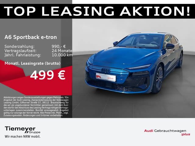 Audi A6 e-tron A6 e-tron Sportback Perf. 2x S LINE AHK BuO LUFT 2026 Elektrisch