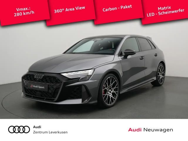 Audi RS3 Sportback 280KM/H SPORTABGAS CARBON SONOS 2026 Benzine