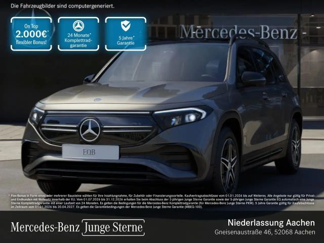Mercedes-Benz EQB 300 4M AMG+NIGHT+ADVANCED+PANO+360+MEMORY+SPUR 2023 Elektrisch