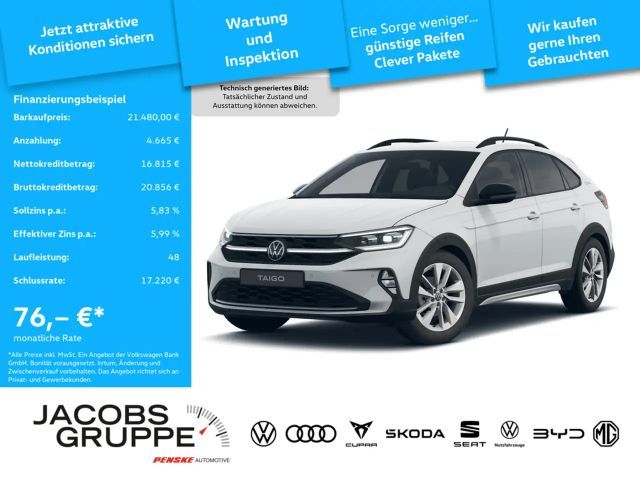 Volkswagen Taigo 1.0 TSI Goal DSG,Navi,Matrix,RFK 2025 Benzine