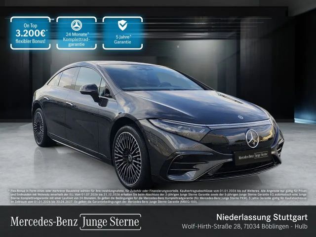 Mercedes-Benz EQS 500 4Matic AMG Fahrass WideScreen Airmat Pano 2023 Elektrisch